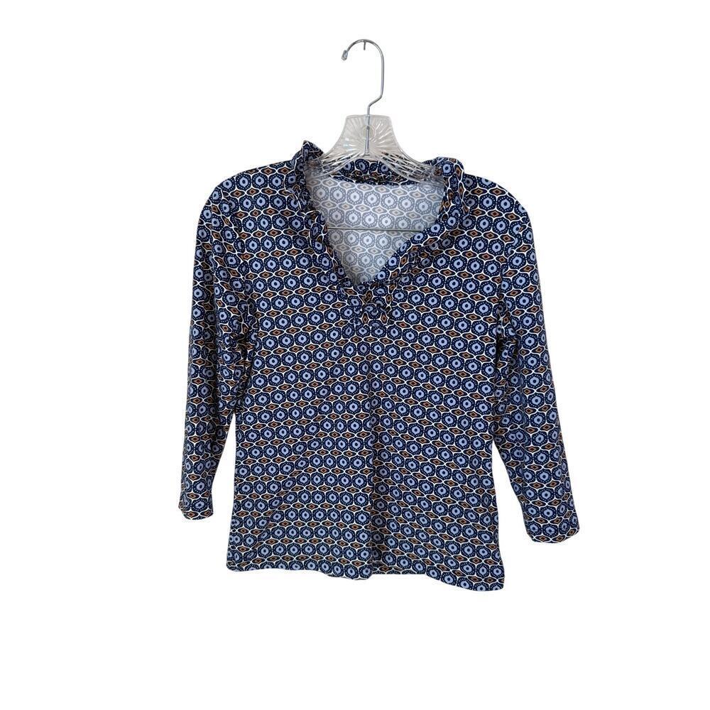J. McLaughlin Catalina Cloth Durham Top Size Small